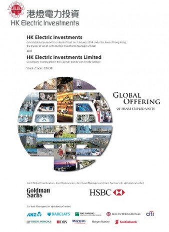 HK Electric Investments prospectus cover